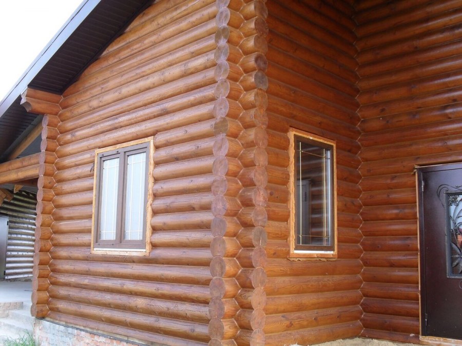 Tikkurila Valtti Color Satin сруб