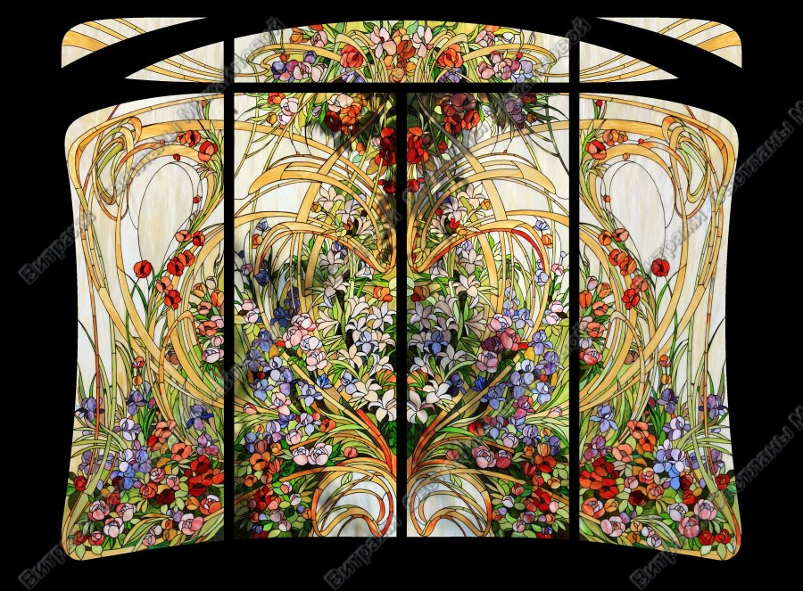Светлана Михайлова витражи ар нуво