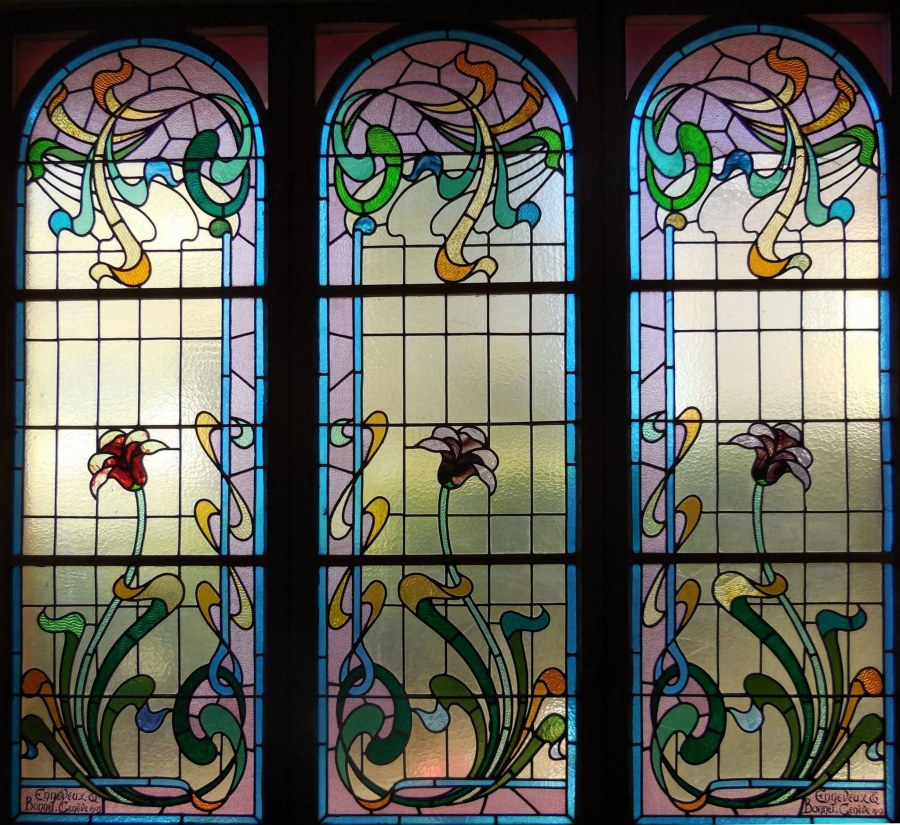 Классический наборный витраж