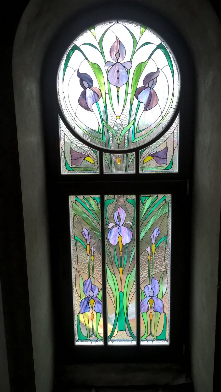 Витраж Тиффани арт нуво