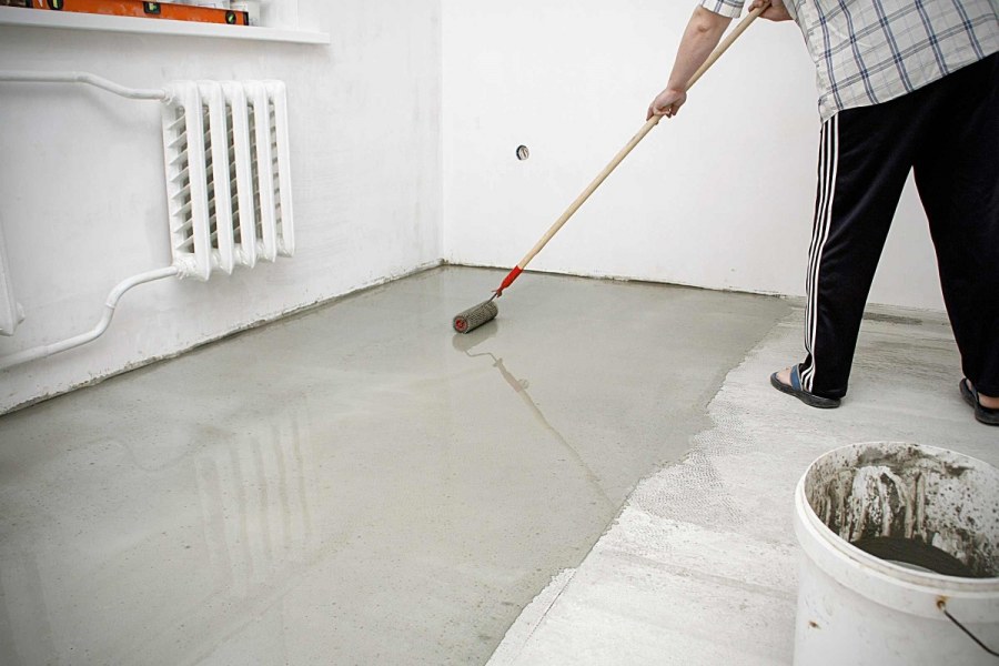 Наливной пол стяжка