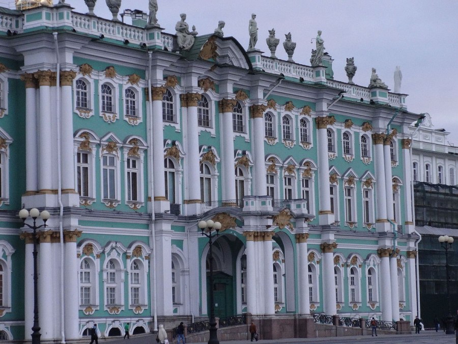 Архитектура Барокко Санкт Петербург зимний дворец