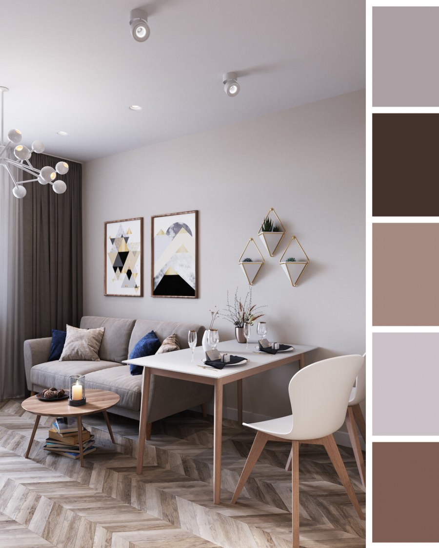 Палитра цветов для интерьера