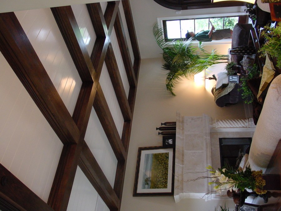 Фальшбалки в интерьере Прованс