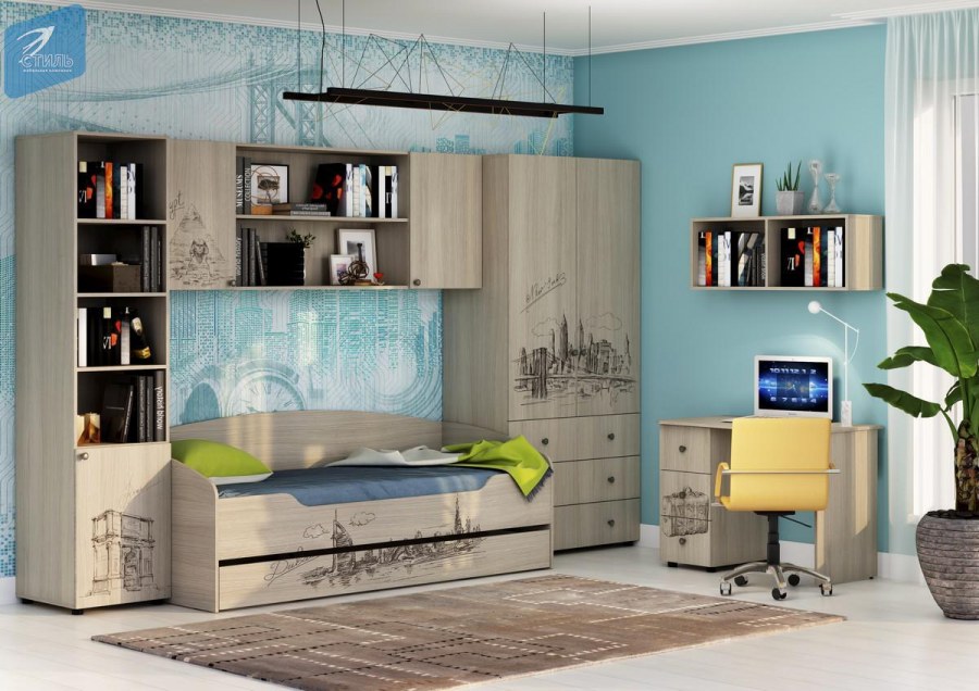 Модульная детская Мийа-3