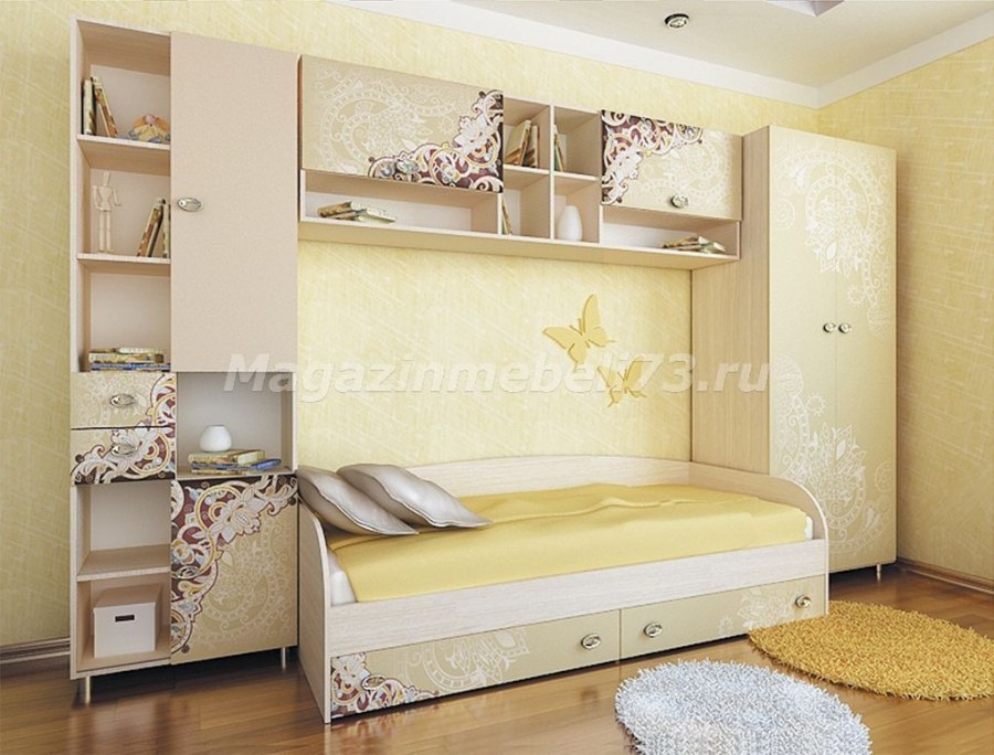 Детская модульная мебель фантазия Мульто