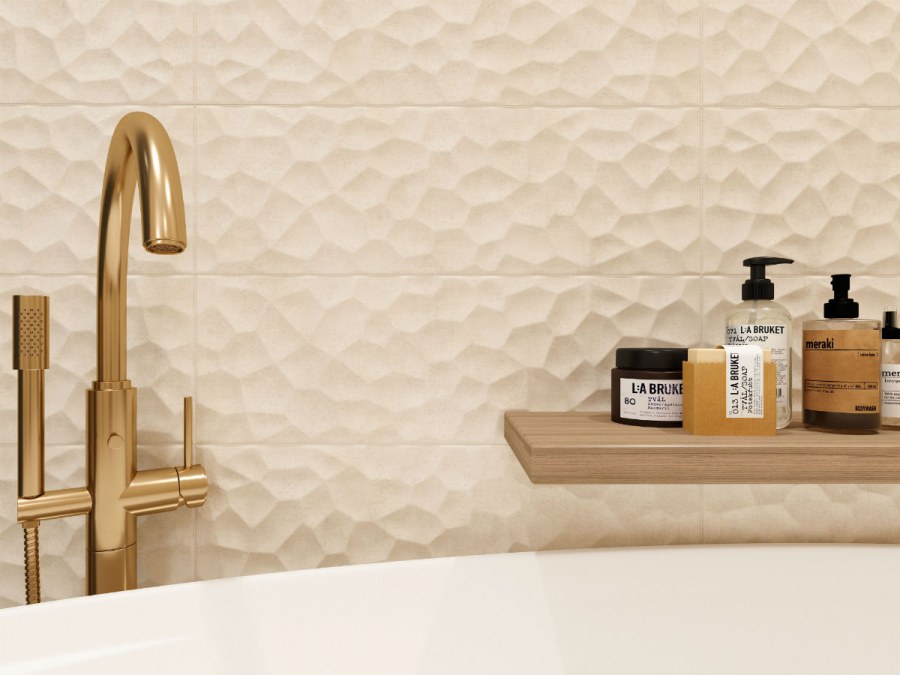 Плитка Meissen Organic бежевый 25х75