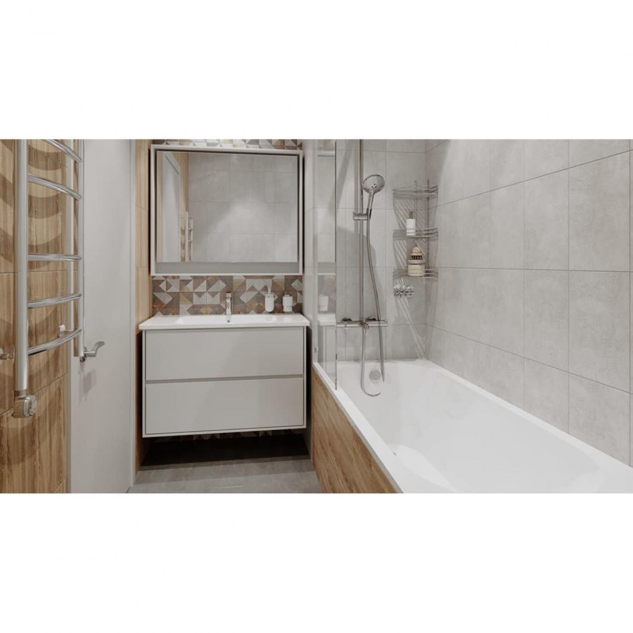 Плитка настенная Wood «мозаик» 35x25 см 1.4 м2