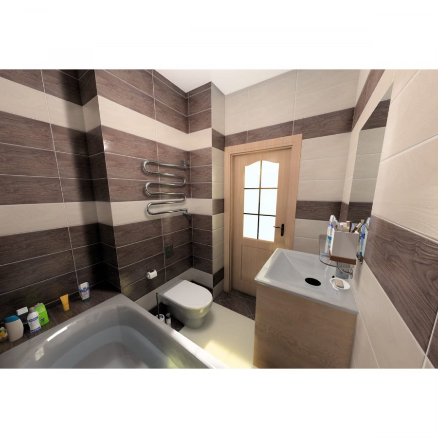 Плитка настенная albero Tobacco 20.1х50.5 см 1.52 м2 цвет коричневый