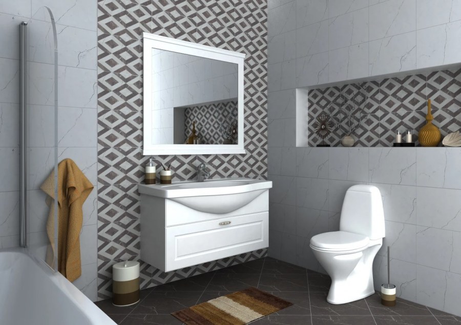 Помпеи 7с плитка настенная