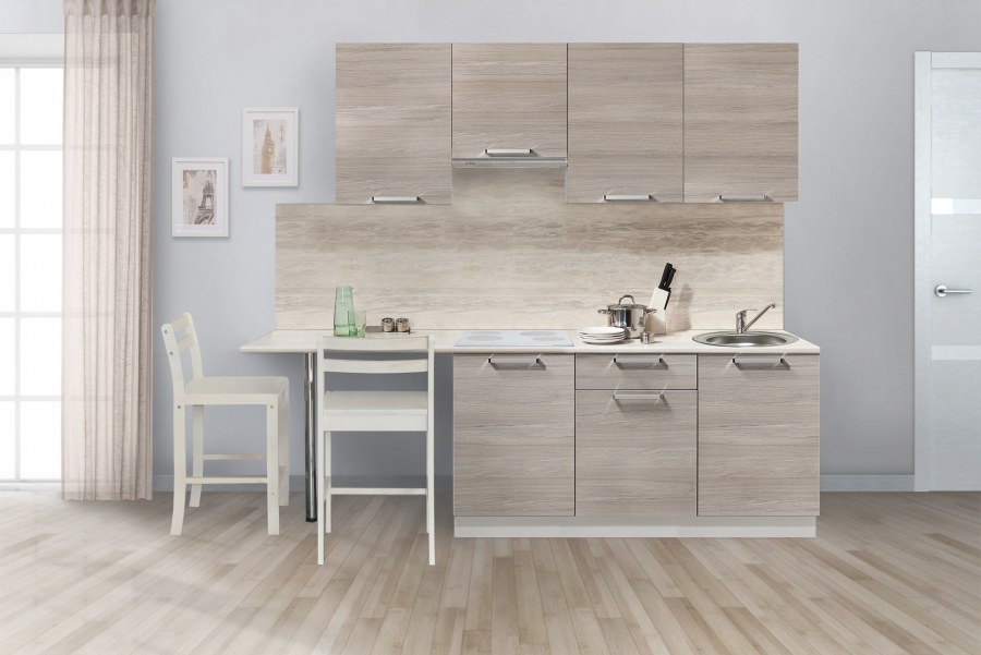 Кухонный гарнитур Легенда-33 1,6 дуб сонома