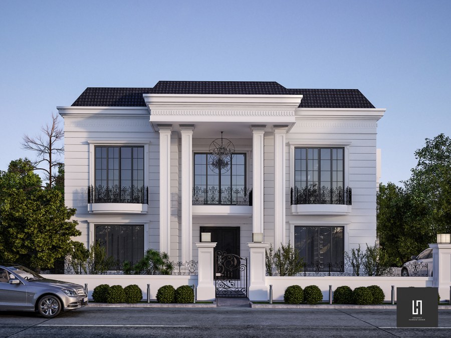 Neoclassic House Exterior