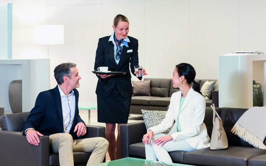 Деловая встреча в гостинице