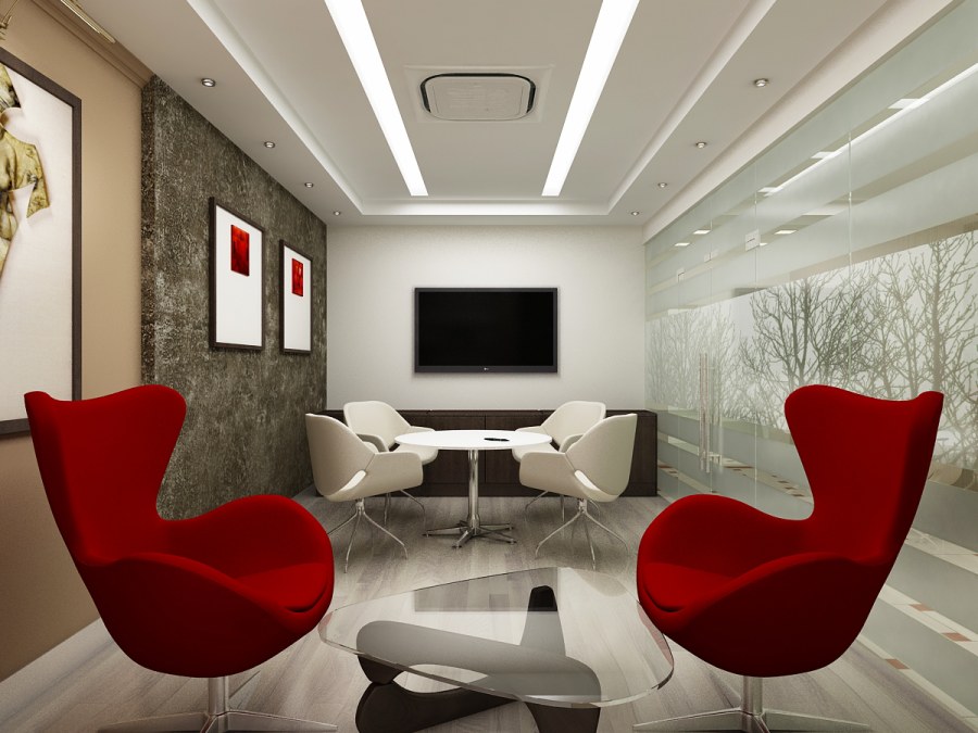 Деловой интерьер