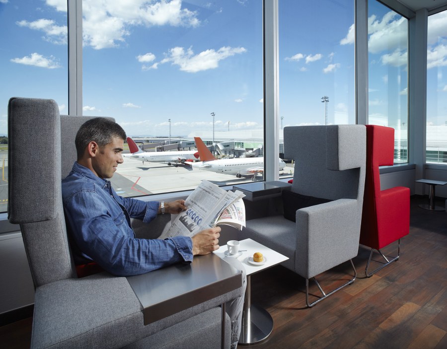 Лаунж зона в аэропорту