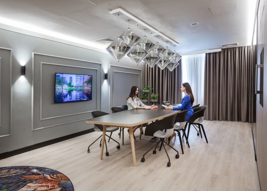 Зона в банке для вип клиентов