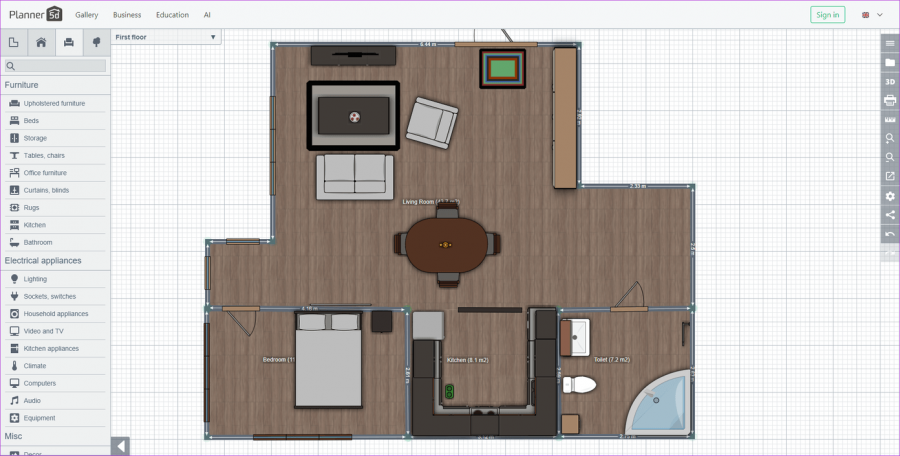 Планировщик дома