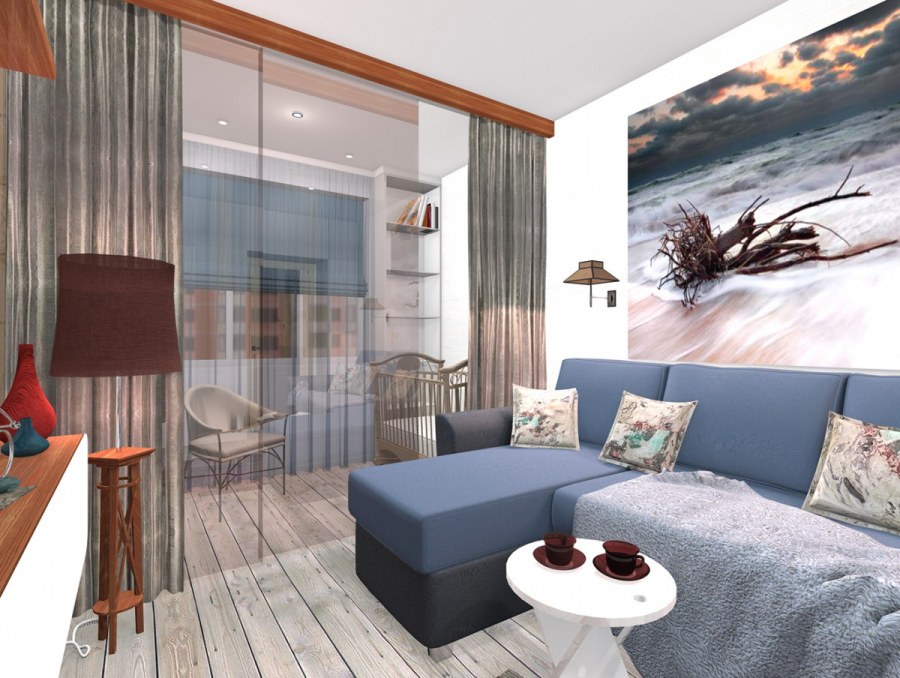 Фотореалистичная визуализация интерьера