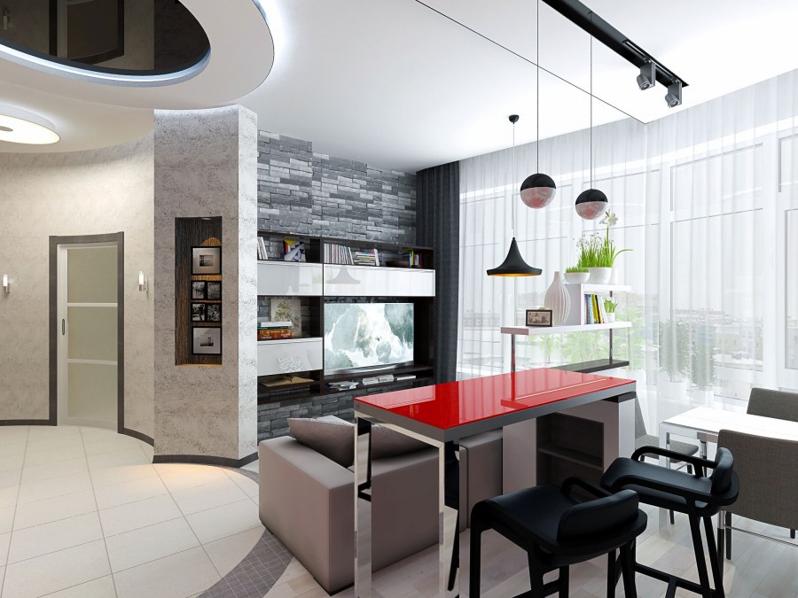 3ds Max проект квартиры