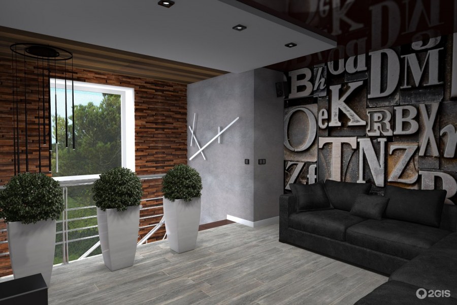 Студия 25 метров дизайн с барной стойкой