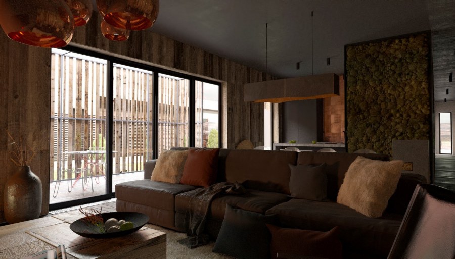 Ваби Саби интерьер