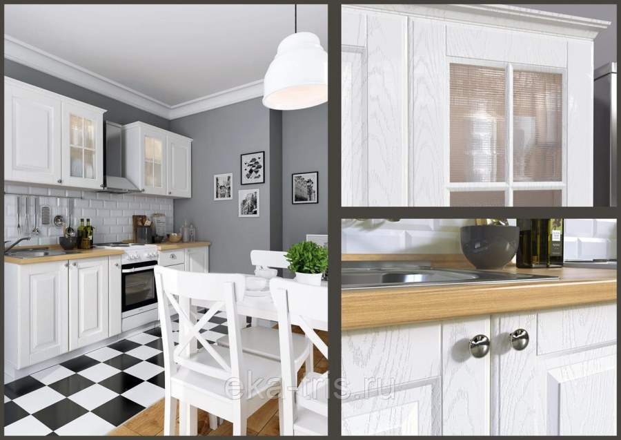 Кухня Прованс белая