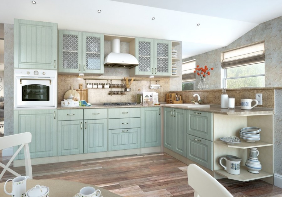 Икеа Будбин белый кухня с золотыми ручками