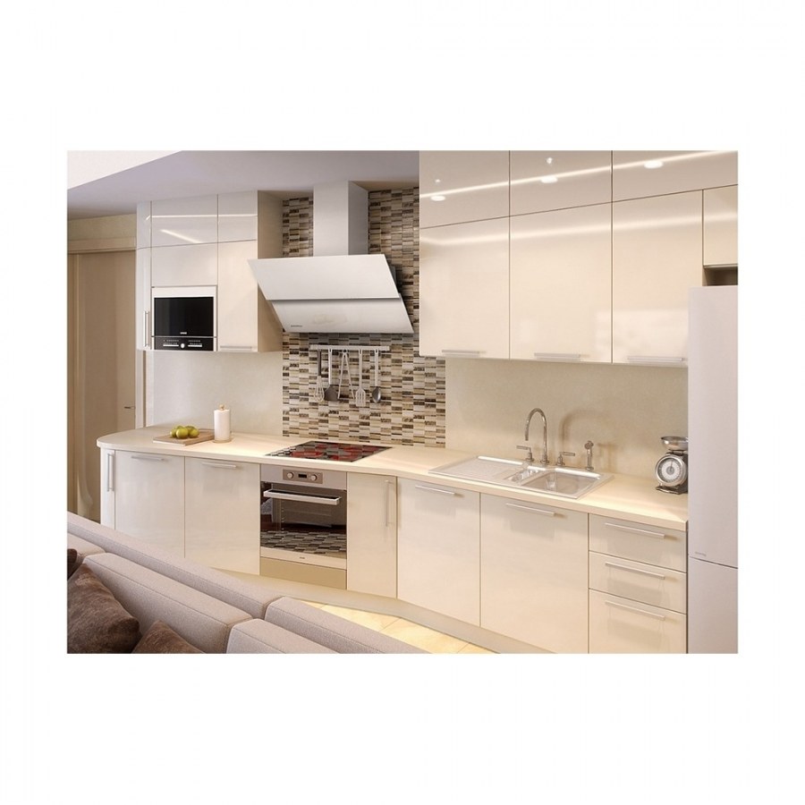 Вытяжка Maunfeld Plym Light 90 белое стекло