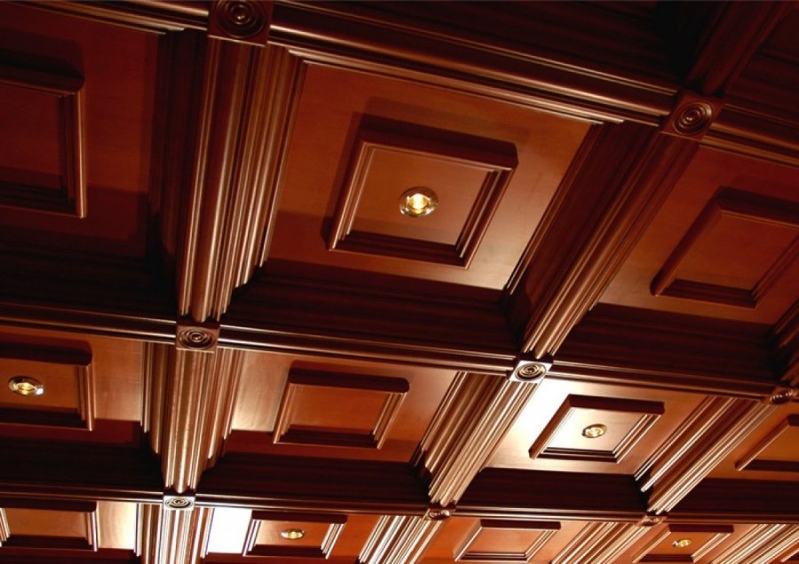 Кессонный потолок 3ds Max