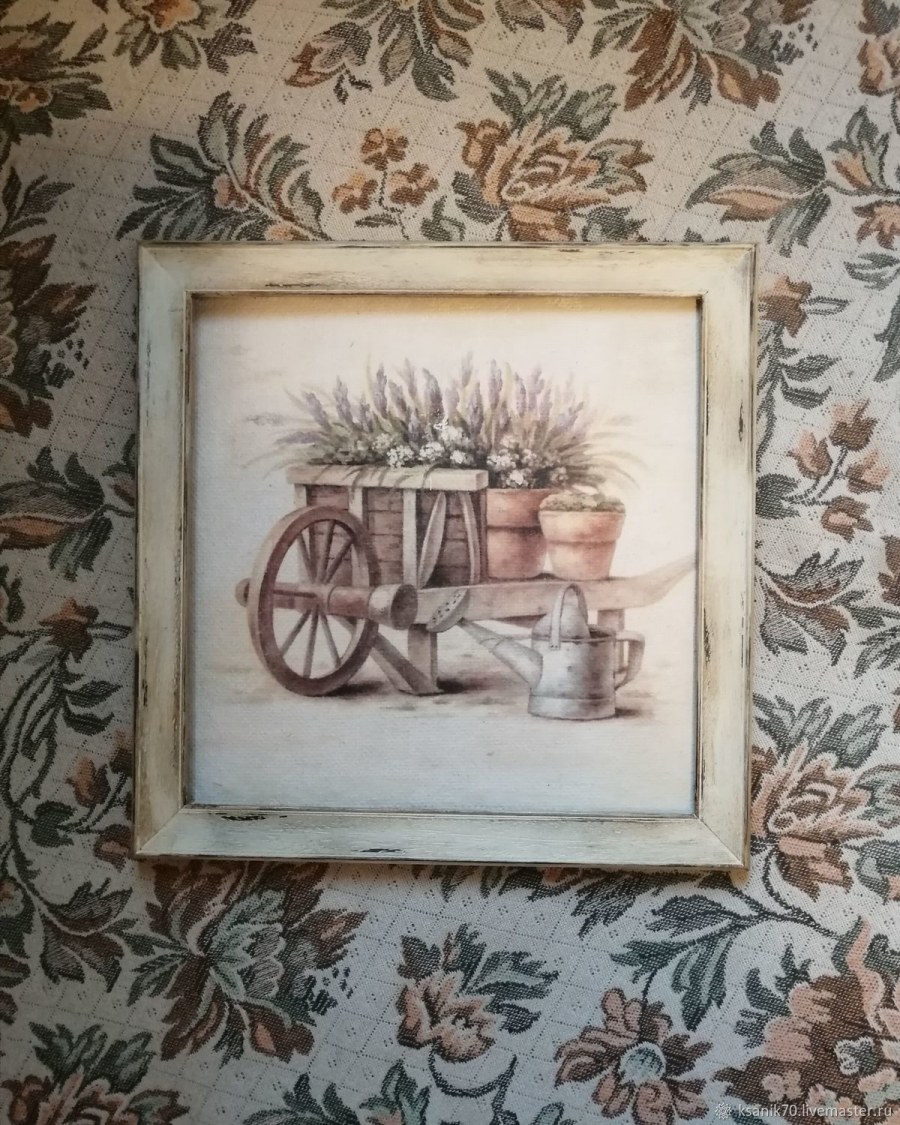 Панно в прованском стиле