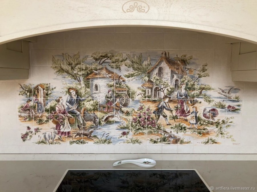 Красивое панно на кухню