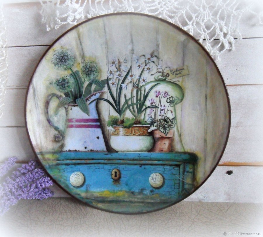 Керамическая плитка с лавандой для кухни