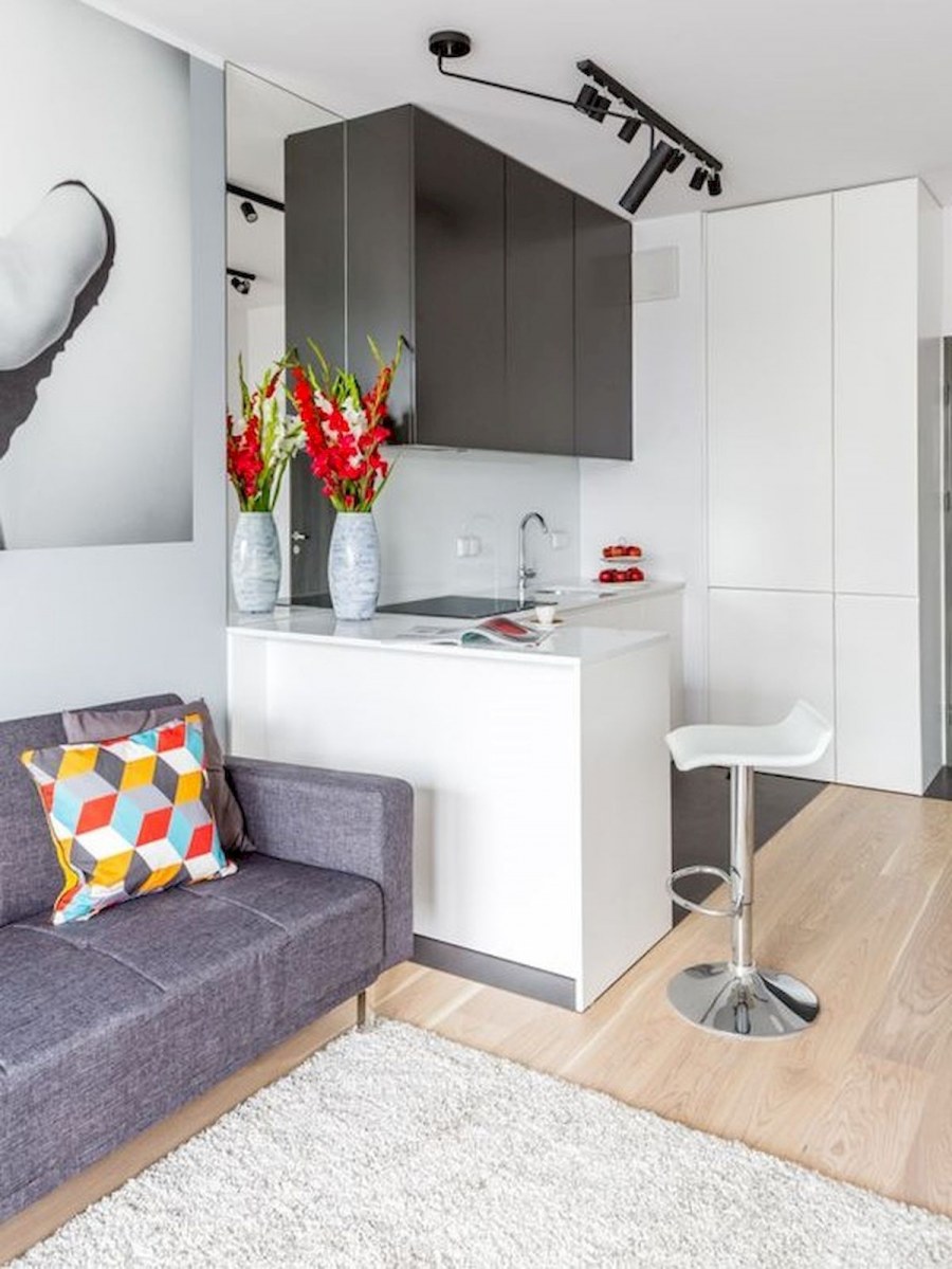 Кухня для малогабаритной квартиры студии