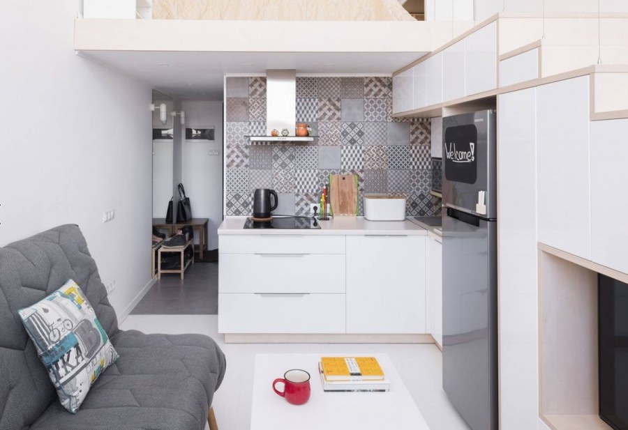 Студия 20 кв двухуровневые