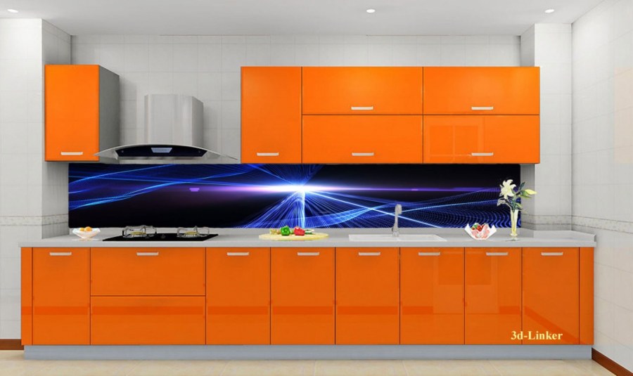 Зеркальный фартук