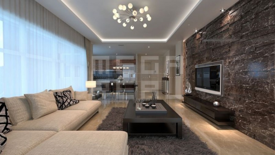 Отделка гостиной в современном стиле