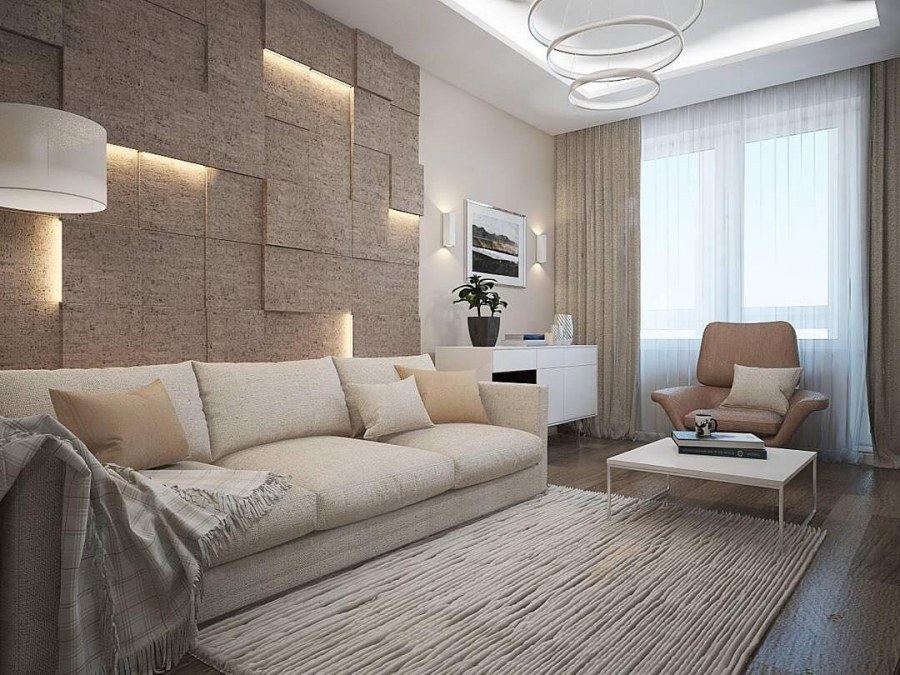 Отделка стен современные идеи