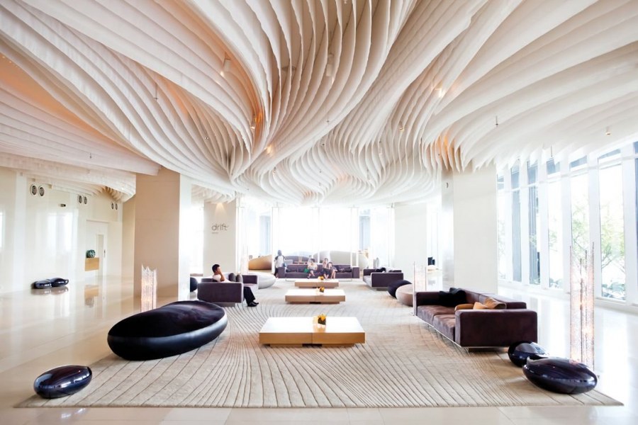 Необычный потолок