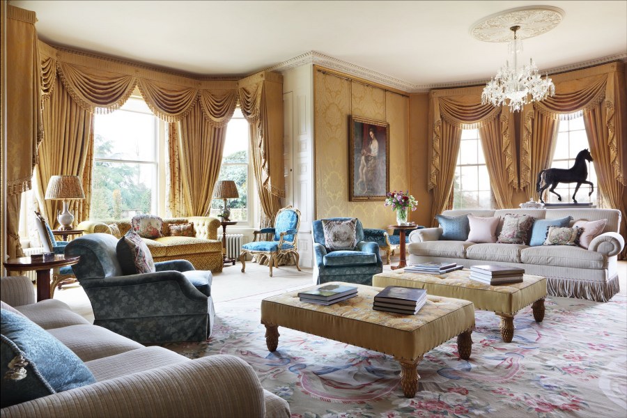 Кабинет интерьер староанглийский