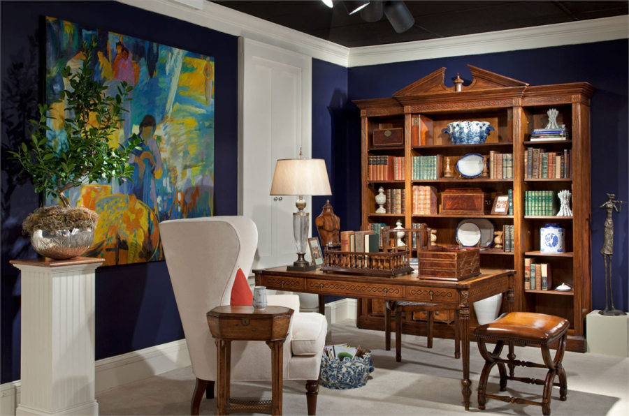 Диван в английском стиле