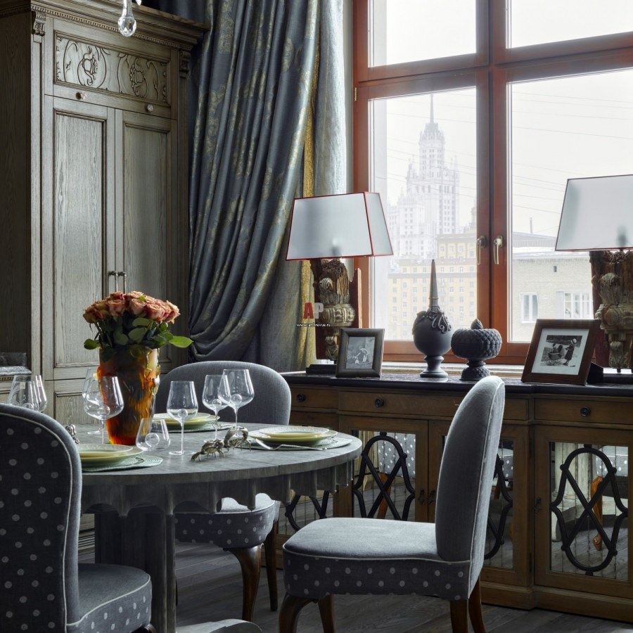 Салон в английском стиле