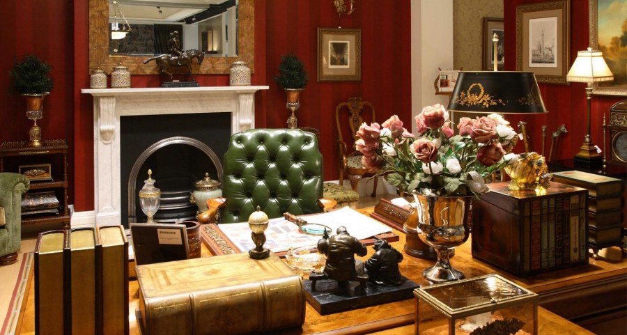 Гостиная в современном английском стиле