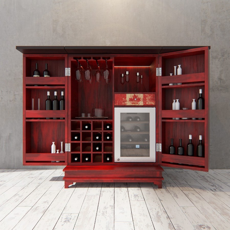 Встраиваемый винный шкаф Indel b bi24 Home Plus