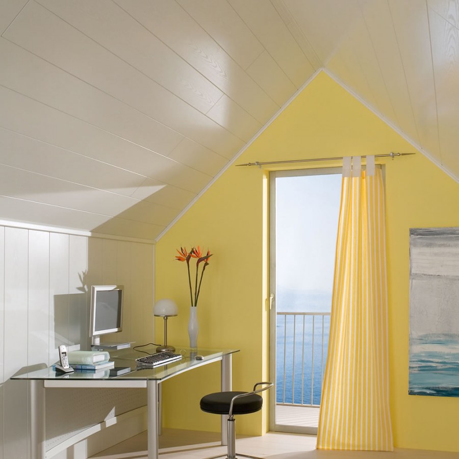 Спальня на мансарде в стиле Минимализм