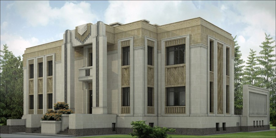 Арт деко экстерьер