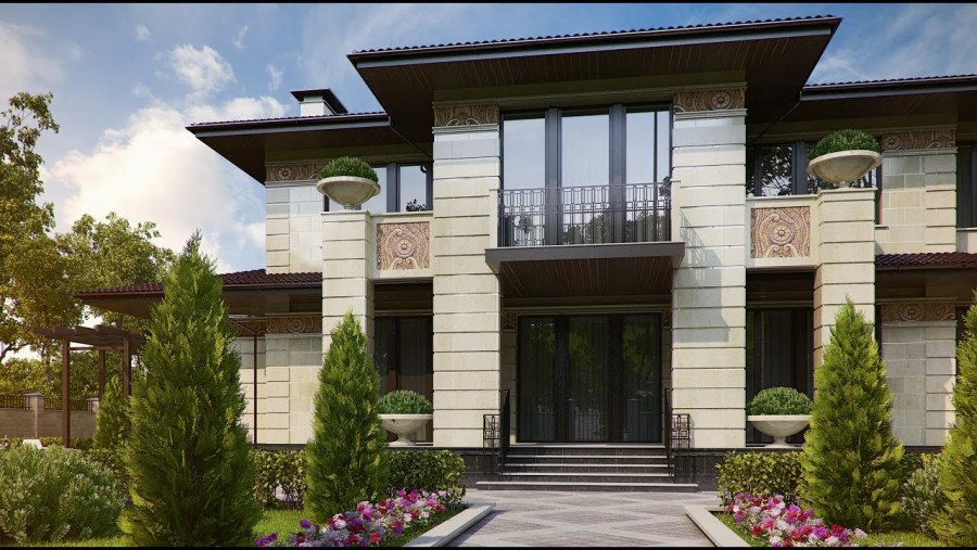 Коттедж ар деко