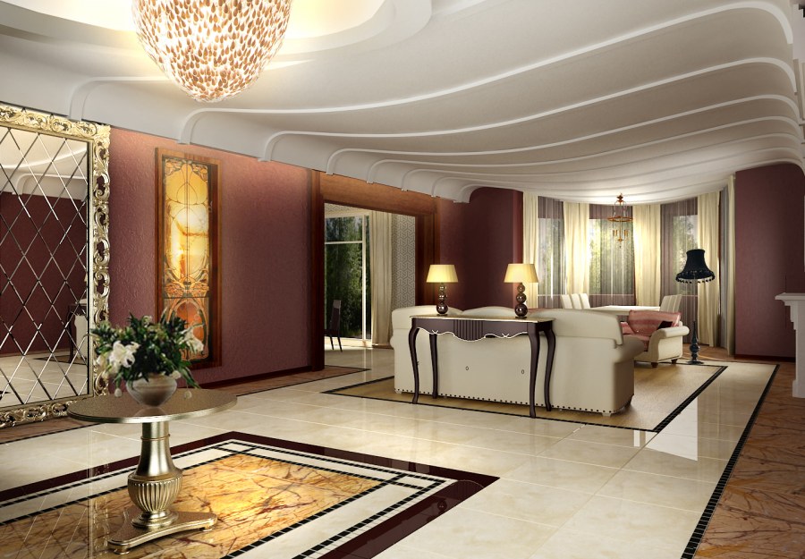 Загородный дом в стиле арт деко