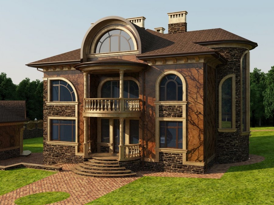 Загородный дом ар деко