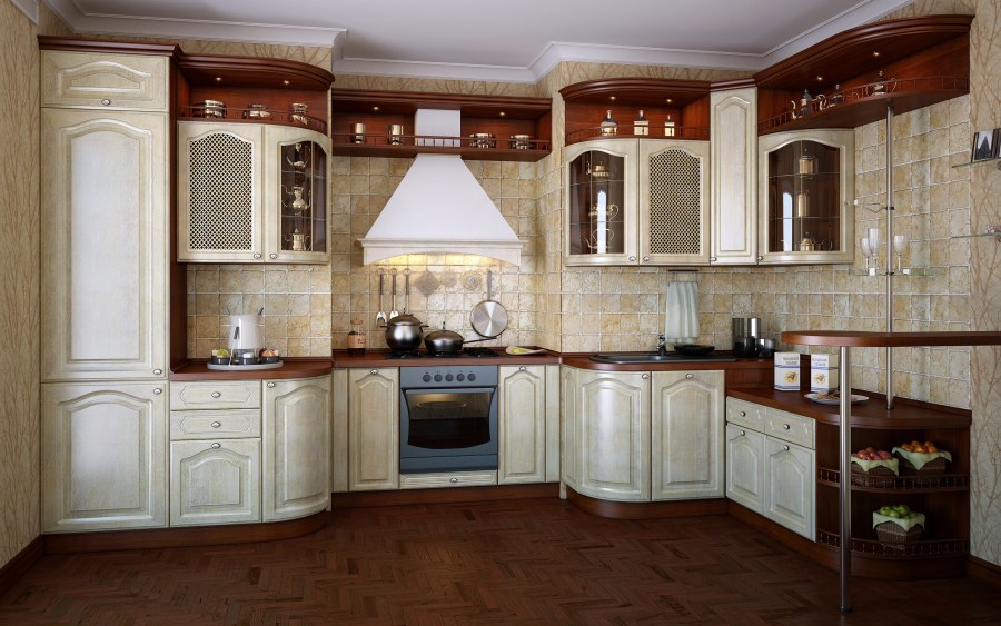 Кухни из массива Колизей