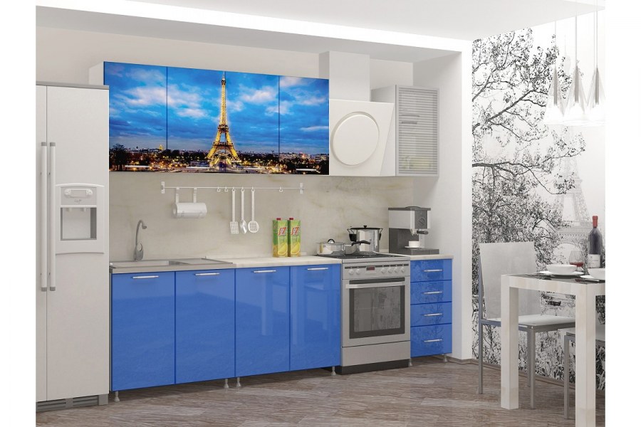 Кухня Лара 2.0 фотопечатью